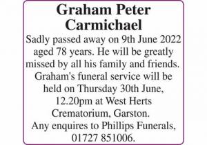 Graham Peter Carmichael