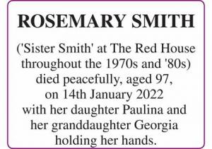 ROSEMARY SMITH