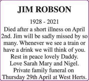 JIM ROBSON