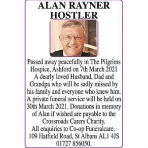 ALAN RAYNER HOSTLER