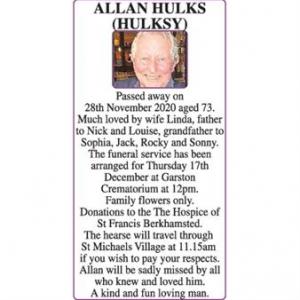 ALLAN HULKS