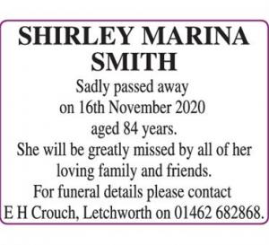 SHIRLEY SMITH