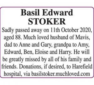 STOKER Basil Edward