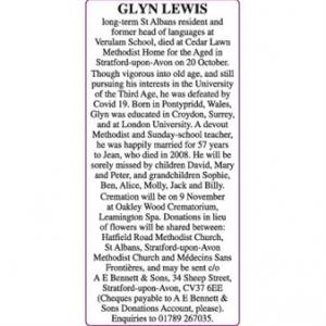 GLYN LEWIS