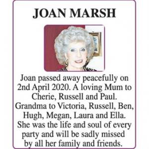 JOAN MARSH