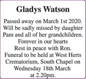 Gladys Watson