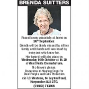 BRENDA SUITTERS