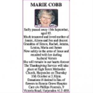 Marie Cobb