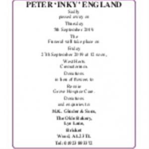 Peter Inky England