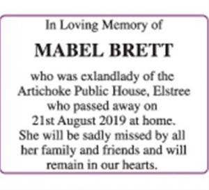 MABEL BRETT