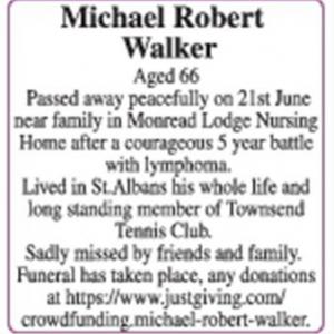 Michael Robert Walker