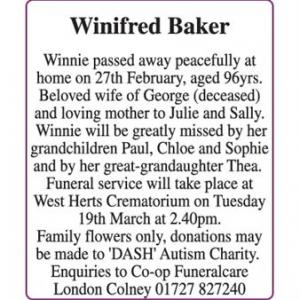 Winifred Baker