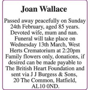 Joan Wallace