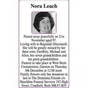 Nora Leach