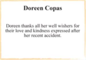 Doreen Copas