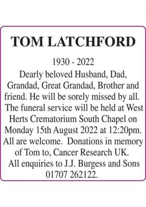 TOM LATCHFORD