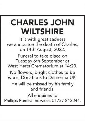 Charles John Wiltshire